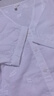 茵曼淡人穿搭100棉重工刺繡花邊襯衫2025夏季女裝新款短袖上衣 珍珠白 M 曬單實(shí)拍圖