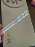 雙槍家用陶瓷筷子食品接觸級抗菌防霉 千里江山10雙 高檔禮盒裝 曬單實(shí)拍圖