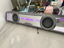 紐曼（Newmine）BT518電腦音箱家用桌面臺式機有線藍牙電競音響游戲長條環(huán)繞立體聲重低音RGB燈效科技感禮物 曬單實拍圖