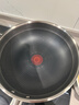 康巴赫炒鍋不粘鍋抗菌不銹鋼炒菜鍋雙蜂窩平底鍋紅點(diǎn)32cm電磁爐燃氣灶 曬單實(shí)拍圖