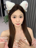丘比特之心甜美輕奢鎖骨鏈送女朋友生日禮物純銀鍍鉑金pt950項鏈 輕奢款-丘比特粉項鏈-玫瑰花禮盒 曬單實(shí)拍圖