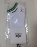 茵寶（Umbro）短襪親膚撞色簡(jiǎn)約百搭不易滑落男女同款休閑運動(dòng)襪子 榆樹(shù)綠/雪花白 24-26（男款） 曬單實(shí)拍圖