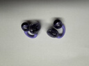 JBL 【丁禹兮同款】SOUNDGEAR CLIPS琉璃扣 開(kāi)放式無(wú)線(xiàn)藍牙耳機耳夾式跑步運動(dòng)不入耳掛耳式 青黛紫 曬單實(shí)拍圖