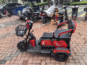 鳳凰（Phoenix）炫酷電動(dòng)三輪車(chē)家用小型老年代步電動(dòng)車(chē)三輪車(chē)老人休閑電瓶車(chē) 600W丨60V24A黑金+續航約55公里 曬單實(shí)拍圖