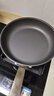 三頭鷹純鈦炒鍋平底鍋多用炒菜鍋帶蓋燃氣電磁爐不粘煎鍋28cm MTiF28C-E 曬單實(shí)拍圖