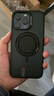 倍思【創(chuàng  )新指環(huán)扣】適用iphone15promax手機殼蘋(píng)果15promax保護套Magsafe磁吸充電支架360°旋轉 黑 曬單實(shí)拍圖