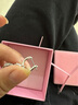 施華洛世奇（SWAROVSKI）SWAN25年新款天鵝耳釘耳環(huán)女耳飾女士禮物生日禮物女5723388 曬單實(shí)拍圖