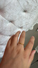 中國黃金（CHINA GOLD）莫比烏斯黃金戒指女足金閉口單戒指環(huán)生日禮物送女朋友老婆 莫比烏斯黃金戒指【金重約：0.6g】 【圈口18#】 曬單實(shí)拍圖