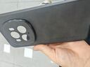 mlnew 榮耀Magic6Pro鏡頭全包手機殼保護殼小羊皮手機套榮耀Magic6Pro防摔保護套5G防滑 【石墨黑】配高清全屏曲屏軟膜 曬單實(shí)拍圖