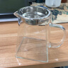 憶壺茶（YIHUTEA）玻璃公道杯帶過(guò)濾網(wǎng)茶漏套裝茶具配件茶海分茶器加厚功夫茶杯大號 【升級大容量】500ml+卡扣茶漏 曬單實(shí)拍圖