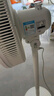 美的（Midea）電風(fēng)扇 家用七葉立式落地扇宿舍臥室輕音節能搖頭桌面小風(fēng)扇大風(fēng)力空氣循環(huán)風(fēng)扇 SAF30AC  曬單實(shí)拍圖