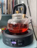胖東來(lái)德國(guó)進(jìn)口玻璃茶壺泡茶家用新款圍爐煮茶器大容量電陶爐燒水壺茶具 【特惠電陶爐12件套】竹把單煮壺+爐+6杯+茶盤+公道杯+ 1000ml 曬單實(shí)拍圖