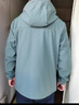 鴻星爾克 外套男秋冬季夾克男季寬松運動健身跑步男生風衣運動服長袖外套 石郁藍-2004-加厚風衣 2XL 曬單實拍圖