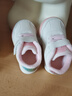 泰蘭尼斯秋冬新款學(xué)步鞋童鞋女童軟底機能鞋男童包頭寶寶鞋網(wǎng)面透氣面包鞋 白/粉 冬款-加絨（拍大一碼） 20 內長(cháng)13.5cm 腳長(cháng)12.5cm 曬單實(shí)拍圖