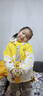 G.duck小黃鴨童裝兒童沖鋒衣夾棉三合一薄款男女童寶寶小孩春秋冬外套裝 黃色【夾棉外套+羽絨內(nèi)膽】 110 建議身高100-110cm 曬單實(shí)拍圖