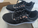特步運動(dòng)鞋跑鞋冬季網(wǎng)面透氣輕便跑步鞋女鞋休閑鞋子黑色 曬單實(shí)拍圖
