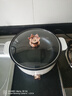 刻電德國全自動(dòng)一體炒菜電炒鍋多功能料理鍋蒸煎炒涮不粘電火鍋電蒸鍋 德國雙機芯：可爆炒【升級不粘鍋】降價(jià)中 防干燒丨特厚5.5升【7-9人用】十年質(zhì)保 曬單實(shí)拍圖