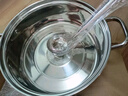 1810不銹鋼復底加厚家用蒸煮燉帶蒸籠電磁爐湯鍋無(wú)涂層蒸燉多功能 五層復底無(wú)涂層【18/10】 24cm 曬單實(shí)拍圖