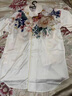 莫代爾水光綢國(guó)風(fēng)新中式睡衣女夏季冰絲薄款短袖長(zhǎng)褲套裝家居服新款印花 繁花-富貴短長(zhǎng) 商柜品質(zhì) 7A軟絲 L 曬單實(shí)拍圖