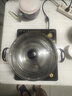 美的（Midea）電磁爐套裝家用大功率一鍵爆炒帶鍋電磁灶套裝火鍋電磁爐一體電炒鍋WK2102T配雙鍋 曬單實(shí)拍圖