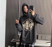 FSHE連帽女士衛(wèi)衣秋冬款2025年潮流加厚美式衛(wèi)衣女上衣秋季衣服女裝 深灰色連帽衛(wèi)衣【入秋薄款】 S 60-85斤【正版品質(zhì)】 曬單實(shí)拍圖