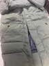 灰雪鵝高端羽絨服男313g充絨700蓬松度新國標90白鴨絨長(cháng)款過(guò)膝保暖加厚 黑色 S 165 曬單實(shí)拍圖