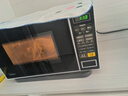 美的（Midea）微波爐家用小型20升轉盤(pán)加熱 智能菜單 一鍵解凍 殺菌電子除味 薄膜按鍵（M1-L213C） 曬單實(shí)拍圖