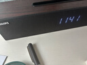 飛利浦（PHILIPS）SPA3809 藍牙音箱  電腦音響 家用桌面臺式機筆記本音箱 重低音 木質(zhì)時(shí)鐘音箱 曬單實(shí)拍圖