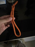 圖拉斯手機掛繩高端編織手腕繩殼防盜手提繩防丟墊片防摔戶(hù)外適用iPhone17ProMax/小米/Mate60短款星宇橙 曬單實(shí)拍圖