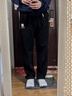 大嘴猴（paul frank）褲子男士秋季寬松休閑褲男百搭闊腿男褲衛褲男 黑色 3XL 曬單實(shí)拍圖