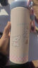 ins風(fēng)高額值保溫杯浮球杯卡通大容量吸管杯學(xué)生戶(hù)外提繩可愛(ài) INS風(fēng)潮流保溫杯/炫黑小貓/600ml 曬單實(shí)拍圖