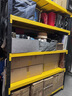 豫豐鋼貨架置物架超強承重庫房貨架加厚多層落地陽(yáng)臺收納架器材架 四層-黑黃色-副架 200*60*200cm【單層承重1000kg】 曬單實(shí)拍圖