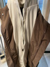 東方駱駝（EASTERN CAMEL）外套男士春秋季2026新款假兩件休閑工裝夾克男生潮牌風(fēng)衣 ET-5683咖啡色 3XL 曬單實(shí)拍圖