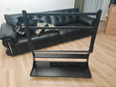 貝石 移動(dòng)電視支架藝術(shù)電視支架落地電視推車(chē)適用于索尼海信華為創(chuàng  )維等電視通用電視掛架子 【50-120英寸】黑色/新潮實(shí)木藝術(shù)支架 曬單實(shí)拍圖