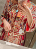 絲絨秀禾服婚服2026新款重工奢華中式新娘結婚龍鳳褂顯瘦出閣禮服 仟羽衣（不含頭飾）-重工絲絨款 M 建議體重90-100斤 曬單實(shí)拍圖