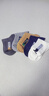 Jeep兒童襪子中筒秋冬季100%純棉男童襪10A抗菌防臭中大童學(xué)生青少年 曬單實(shí)拍圖