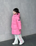 MiniPeace 太平鳥(niǎo)童裝冬新中性羽絨服FFACF4628 糖果粉 160 曬單實(shí)拍圖