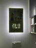 時(shí)鐘畫(huà)一家人夜光電子鐘表掛鐘客餐廳電視背景墻裝飾畫(huà)LED燈表掛墻時(shí)鐘 BG5426 【不加燈+數顯屏插電】 20英寸 【30*50cm】 曬單實(shí)拍圖