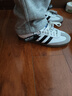 阿迪達斯 （adidas）T頭鞋三葉草鞋子男鞋女鞋24秋季originals Samba德訓休閑鞋運動(dòng)鞋 B75806 黑白灰 40.5 曬單實(shí)拍圖