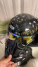 RNG新國標3C認證電動(dòng)摩托車(chē)組合盔男女四季通用頭盔可拆卸保暖安全帽 亞黑機甲【透明鏡片】 XL【頭圍60-61cm】 曬單實(shí)拍圖