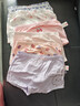浪莎（LangSha）兒童內褲女童內褲中大童5A抑菌內褲寶寶青少年平角短褲6條裝 140 曬單實(shí)拍圖