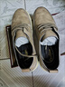 益立公牛男鞋2025秋季商務(wù)正裝真皮軟底軟面休閑透氣磨砂皮鞋男士系帶板鞋 卡其 41 曬單實(shí)拍圖