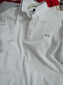 杉杉【含桑蠶絲】短袖t恤男士夏季純色棉冰絲涼感商務(wù)休閑polo衫工裝 曬單實(shí)拍圖