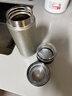 京東京造鈦健康保溫杯純鈦茶隔【茶水分離】茶杯子男女大容量 冰花漆500ml 曬單實(shí)拍圖