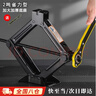 鉑吶苓車(chē)載省力手搖千斤頂汽車(chē)工具車(chē)用千金頂小轎車(chē)用小車(chē)換胎專(zhuān)用支架 2噸千斤頂+荊輪扳手【省力型】 曬單實(shí)拍圖