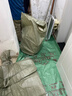 豪思克普  編織袋蛇皮袋80*120cm 50條 加厚灰綠色麻袋大袋子大號搬家打包袋快遞水泥沙子裝修建筑垃圾塑料袋 曬單實(shí)拍圖
