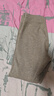 久歲伴【中厚雙面絨】?jì)和Ｅ澞信锒珹類(lèi)秋褲大童高腰護肚打底褲 淺咖 （男女可穿） 170 /身高160-172體重105-120斤【成人可穿】 曬單實(shí)拍圖