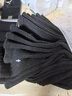 棉十三襪子男士中筒襪純色運動(dòng)風(fēng)黑色透氣男襪潮流長(cháng)筒長(cháng)襪秋冬季7雙裝 曬單實(shí)拍圖