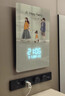 時(shí)鐘畫(huà)一家人夜光電子鐘表掛鐘客餐廳電視背景墻裝飾畫(huà)LED燈表掛墻時(shí)鐘 BG5428 【不加燈+數顯屏插電】 20英寸 【30*50cm】 曬單實(shí)拍圖
