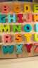 Hape拼圖玩具 木質(zhì)立體字母數字認知小抓手拼圖幼兒學(xué)習拼圖男孩女孩 字母啟蒙立體拼圖（大寫(xiě)）3-6Y 曬單實(shí)拍圖